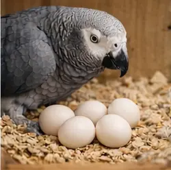 African Grey Parrot Eggs for sale