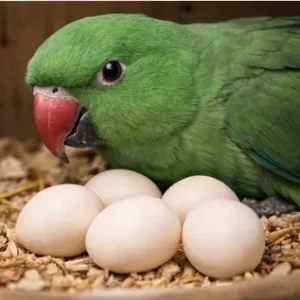 Indian Ringneck Eggs