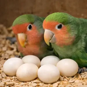 Lovebirds Eggs