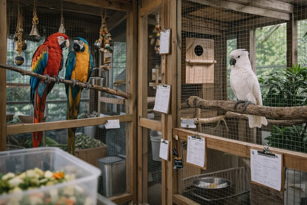 supporting long-term breeding success in professional aviculture